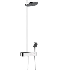 24240000 HG Pulsify Showerpipe 260 Душова система (верхній душ, ручний душ, термостат, душова стійка, шланг), хром (1 сорт)