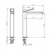 81X11120 UP Високий змішувач д/раковини (1 сорт)