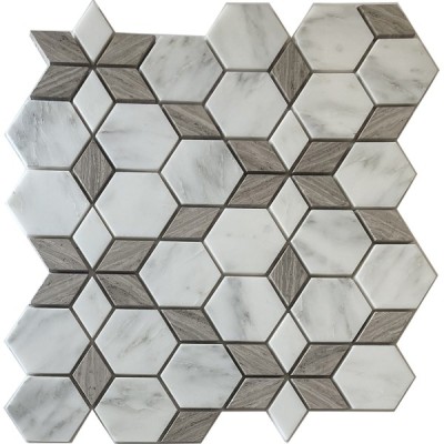 SPTH2840-207R-8 GREY MARBLE GLASS (1 сорт)