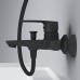F90E10022 Gem, змішувач для ванни/душу вилиив 179 мм, чорний (1 сорт)