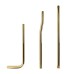 TCEO Windsor Зливна труба з 3 частин, золото (1 сорт)