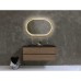 Freedom SLim LED дзеркало з підсвіткою,(аура,фронт,сендим)дуб натуральний, 550мм*850мм (1 сорт)