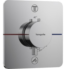 15583000 HG ShowerSelect Comfort Q Зовнішня частина термостата на 2 споживачі, хром (1 сорт)
