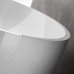 V308BL CAREZZA Ванна зі штучного каменю 180 x 85 x 52h +сифон Crias400S51 NEU, білий (1 сорт)