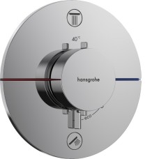 15554000 HG ShowerSelect Comfort S Зовнішня частина термостата на 2 споживачі, хром (1 сорт)